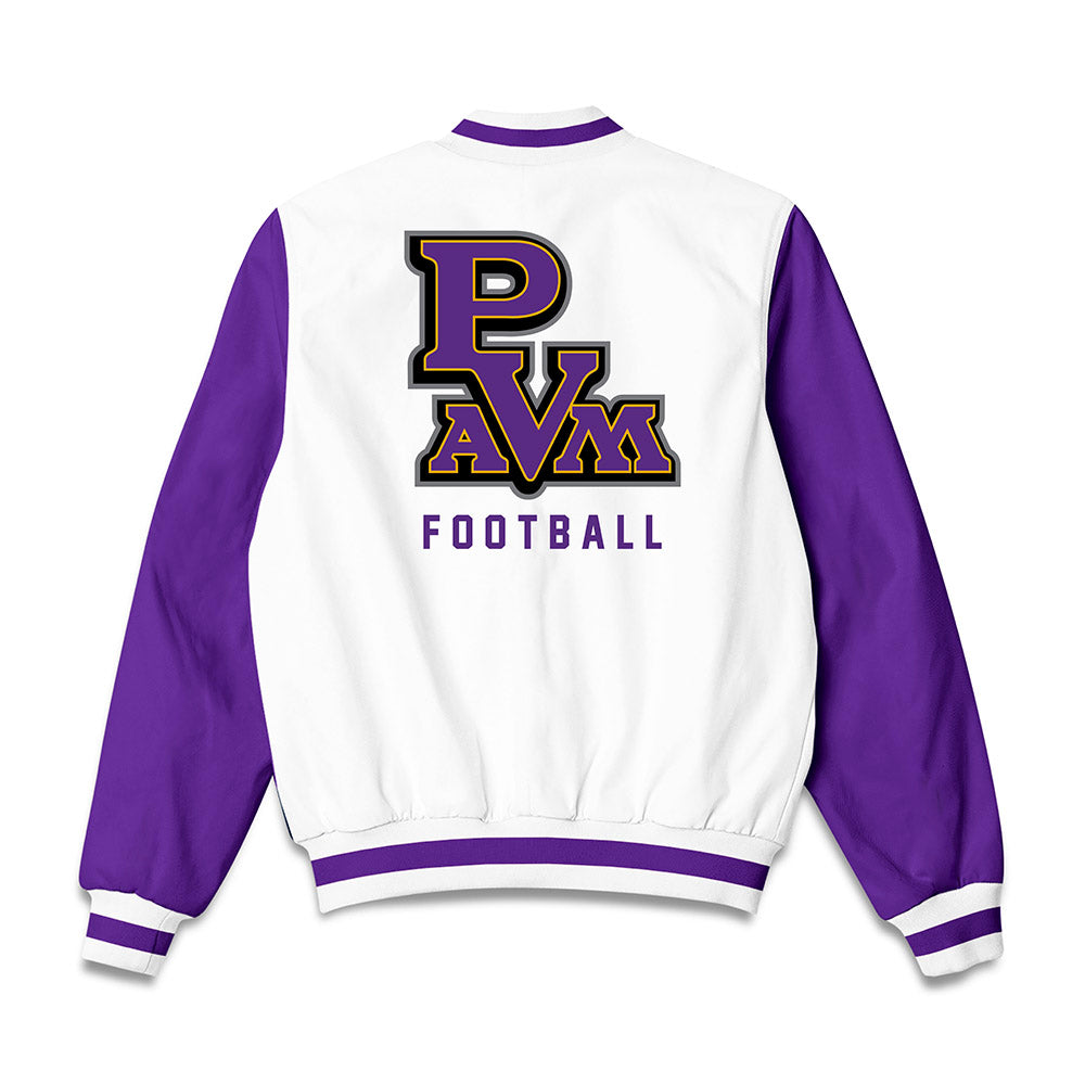 PVAMU - NCAA Football : Lamagea McDowell - Bomber Jacket-1