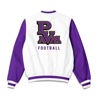 PVAMU - NCAA Football : Lamagea McDowell - Bomber Jacket-1