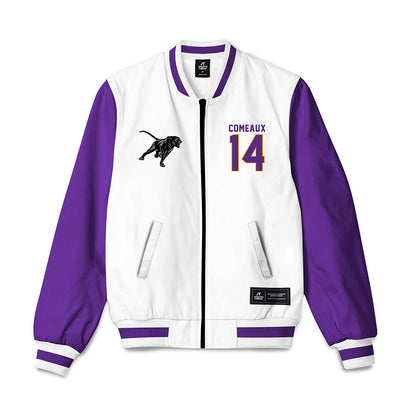 PVAMU - NCAA Softball : Hannah Comeaux - Bomber Jacket-0