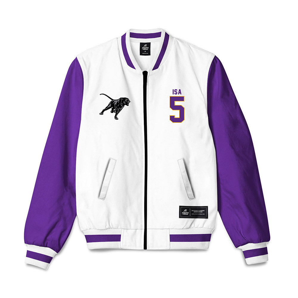 PVAMU - NCAA Men's Tennis : Abdulraheem Isa - Bomber Jacket-0