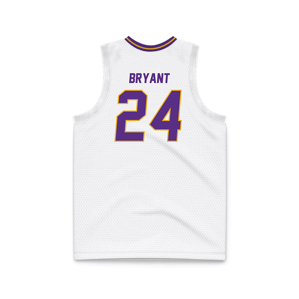 PVAMU - NCAA Men's Basketball : Marcel Bryant - White Basketball Jersey-1