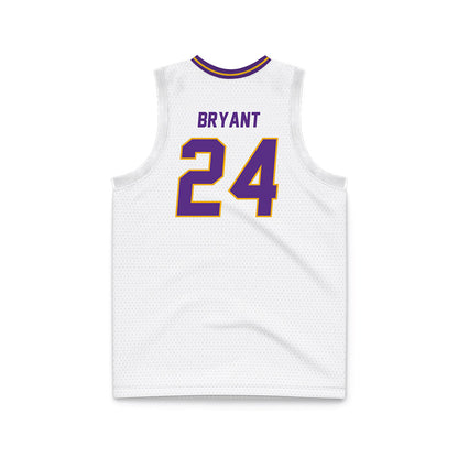 PVAMU - NCAA Men's Basketball : Marcel Bryant - White Basketball Jersey-1