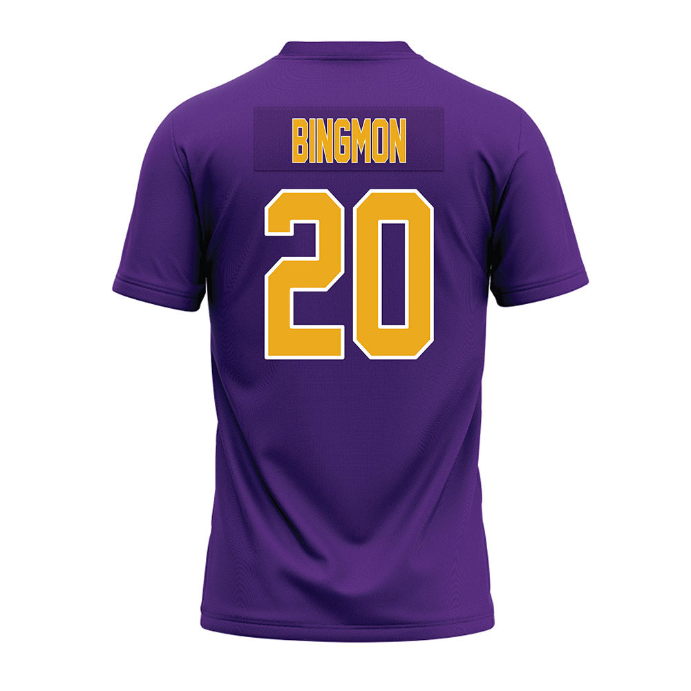 PVAMU - NCAA Football : Chase Bingmon - Purple Premium Football Jersey-1