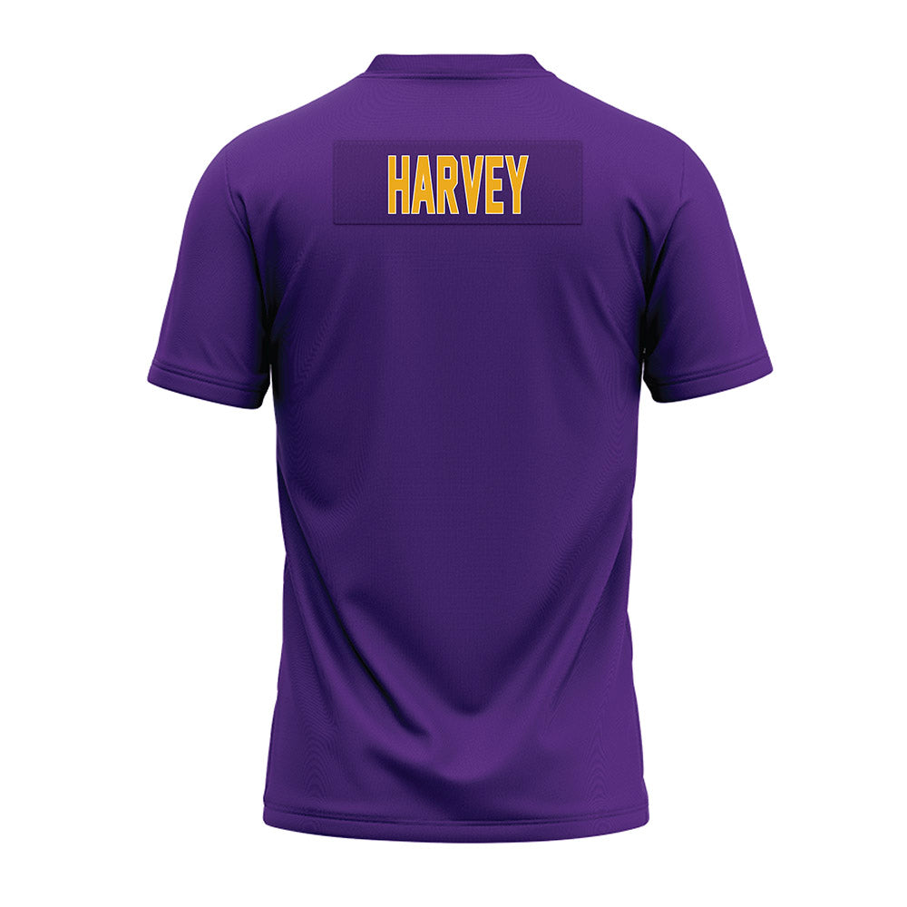 PVAMU - NCAA Football : Christopher Harvey - Purple Premium Football Jersey-1