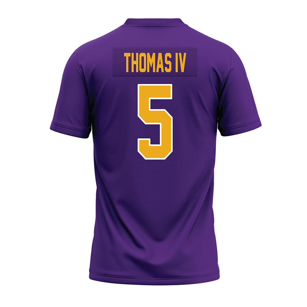 PVAMU - NCAA Football : Albert Thomas IV - Purple Premium Football Jersey-1