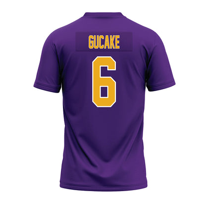 PVAMU - NCAA Football : Malik Gucake - Purple Premium Football Jersey-1