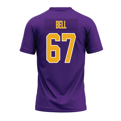 PVAMU - NCAA Football : RayQuan Bell - Purple Premium Football Jersey-1