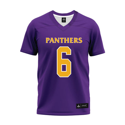 PVAMU - NCAA Football : Malik Gucake - Purple Premium Football Jersey-0