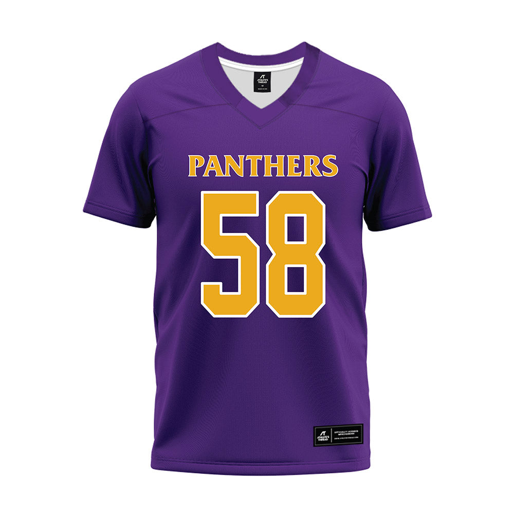 PVAMU - NCAA Football : James Owens - Purple Premium Football Jersey-0