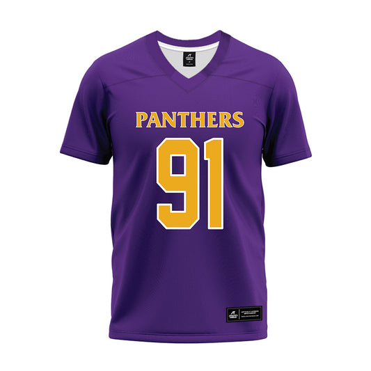 PVAMU - NCAA Football : Demarcus Wynn - Purple Premium Football Jersey-0
