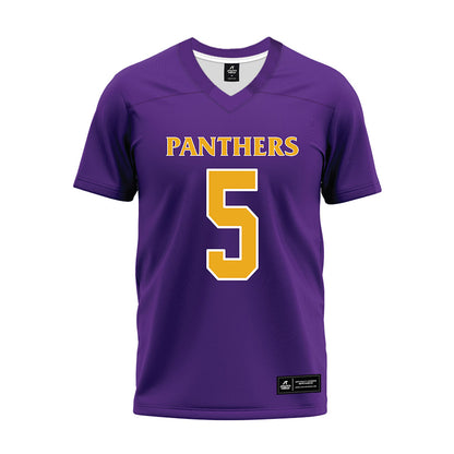 PVAMU - NCAA Football : Albert Thomas IV - Purple Premium Football Jersey-0