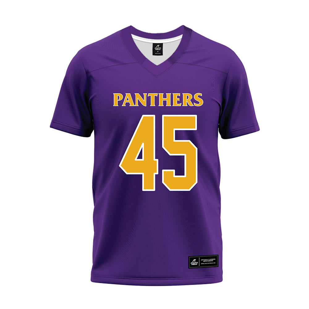 PVAMU - NCAA Football : Jayven Jackson - Purple Premium Football Jersey-0