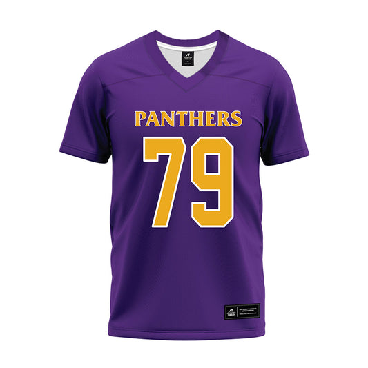 PVAMU - NCAA Football : Reginald Wilson - Purple Premium Football Jersey-0