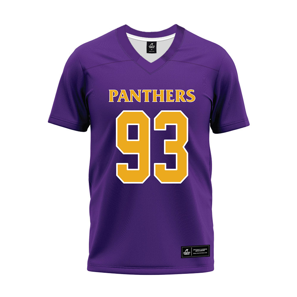 PVAMU - NCAA Football : David Ogudo - Purple Premium Football Jersey-0
