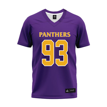PVAMU - NCAA Football : David Ogudo - Purple Premium Football Jersey-0