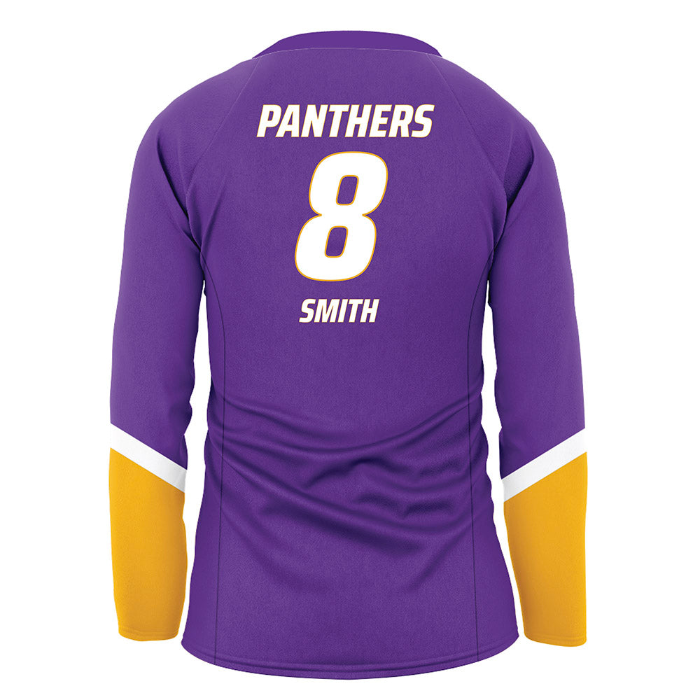 PVAMU - NCAA Women's Volleyball : Jade Smith - Purple Volleyball Jersey-1