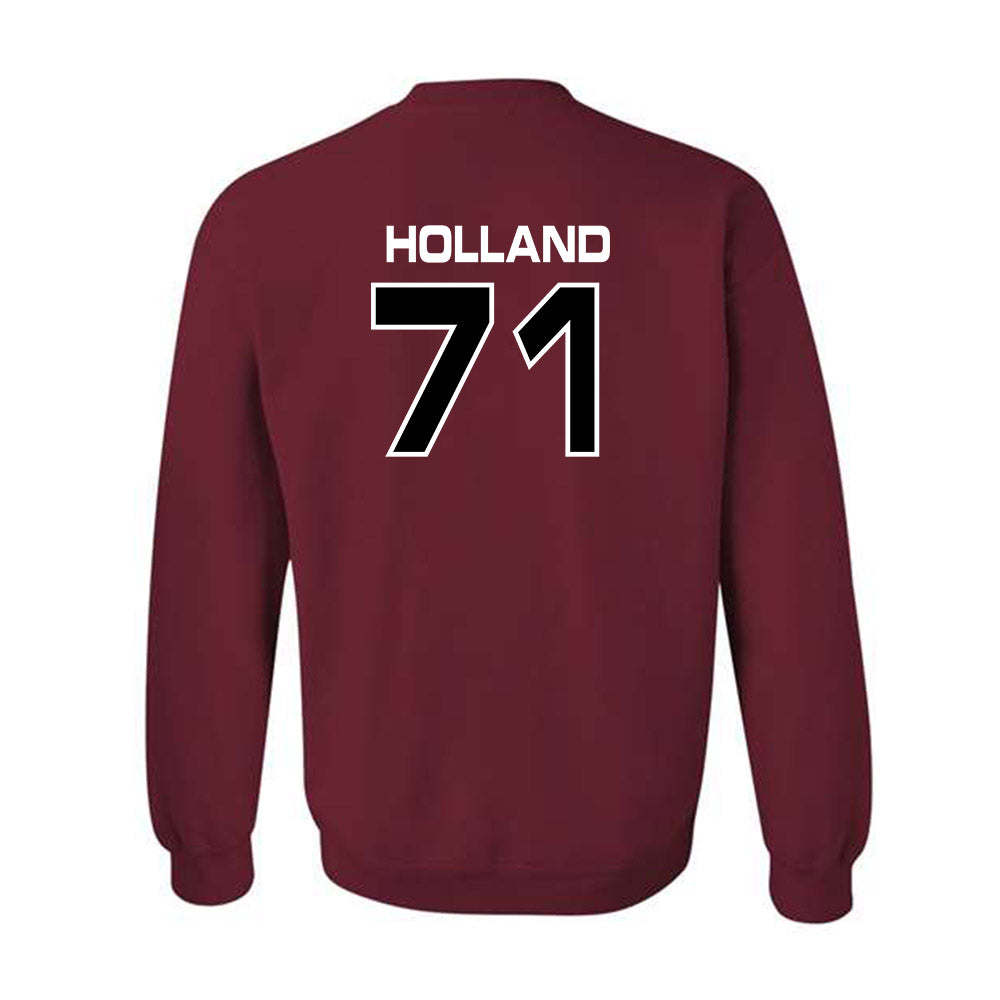 CWU - NCAA Football : Brady Holland - Classic Shersey Crewneck Sweatshirt-1