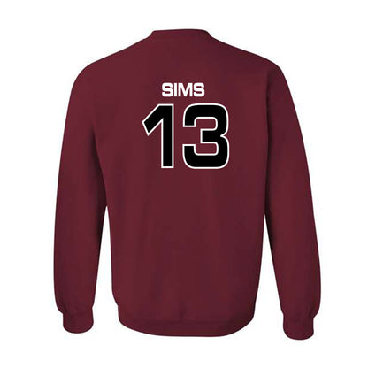 CWU - NCAA Women's Basketball : Capri Sims - Classic Shersey Crewneck Sweatshirt-1