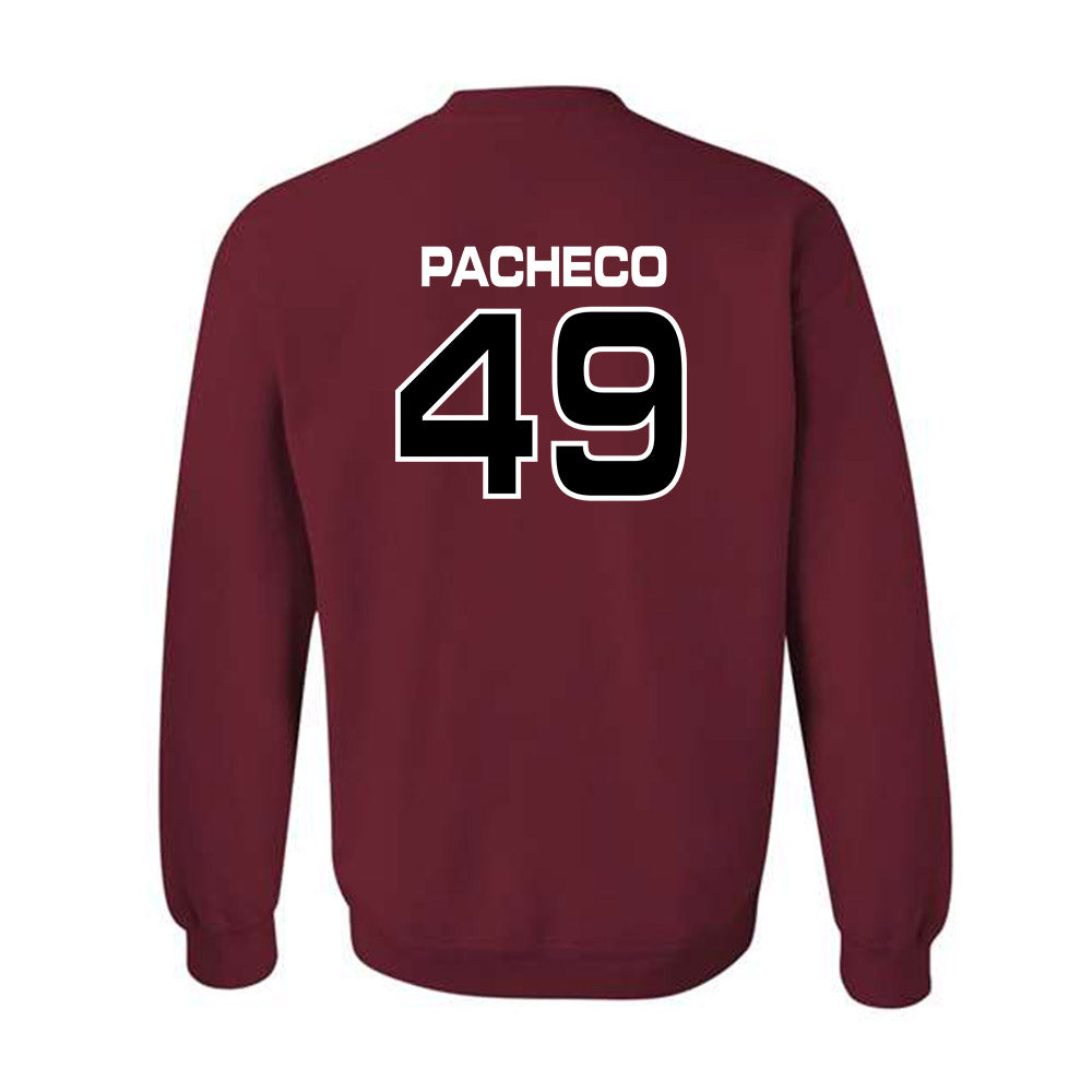 CWU - NCAA Football : Quinton Pacheco - Classic Shersey Crewneck Sweatshirt-1