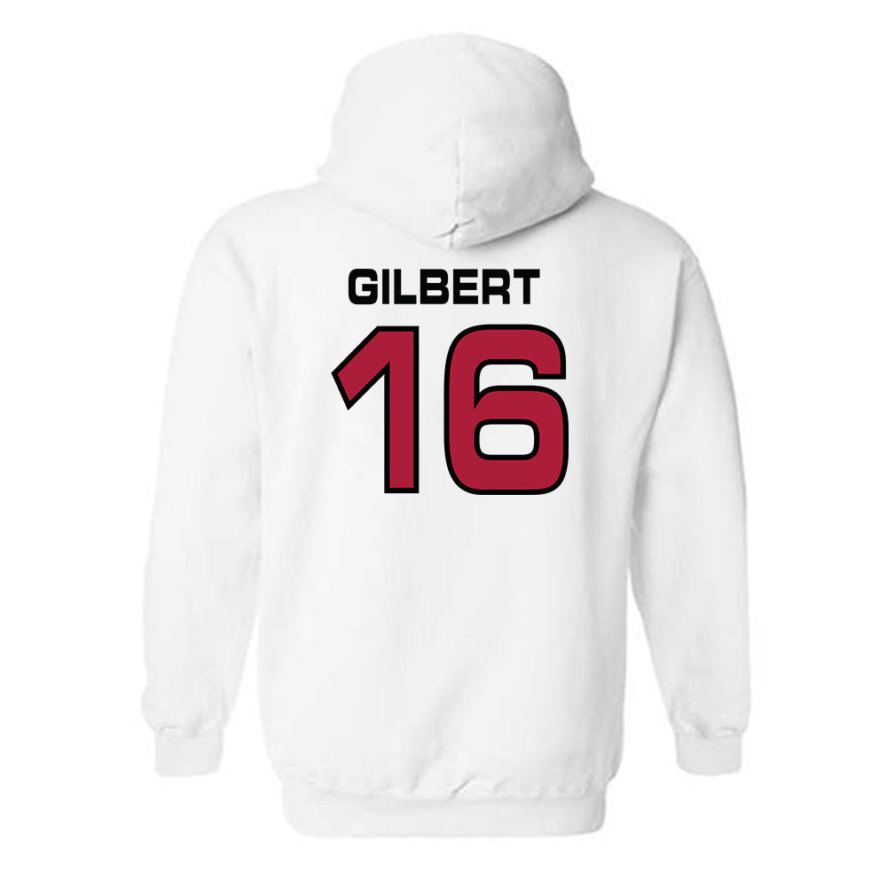 CWU - NCAA Softball : Ellie Gilbert - Classic Shersey Hooded Sweatshirt-1