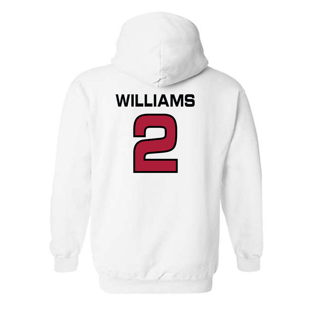 CWU - NCAA Football : King Williams - Classic Shersey Hooded Sweatshirt-1