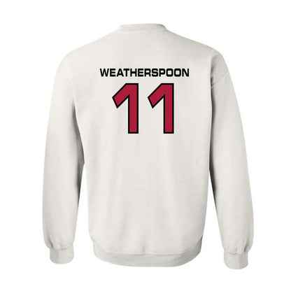 CWU - NCAA Men's Basketball : Treyshawn Weatherspoon - Classic Shersey Crewneck Sweatshirt-1