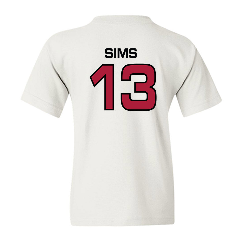CWU - NCAA Women's Basketball : Capri Sims - Classic Shersey Youth T-Shirt-1