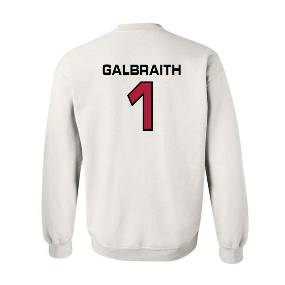 CWU - NCAA Women's Soccer : Danika Galbraith - Classic Shersey Crewneck Sweatshirt-1