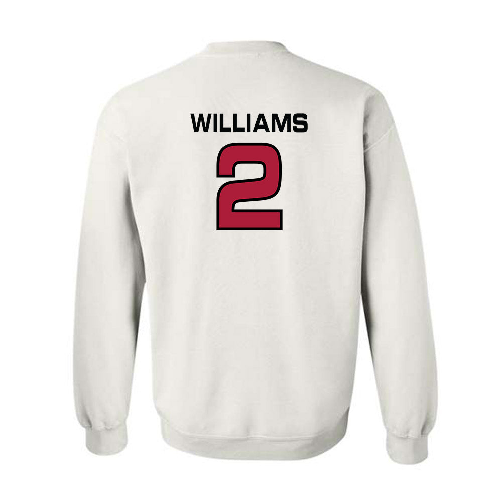 CWU - NCAA Football : King Williams - Classic Shersey Crewneck Sweatshirt-1