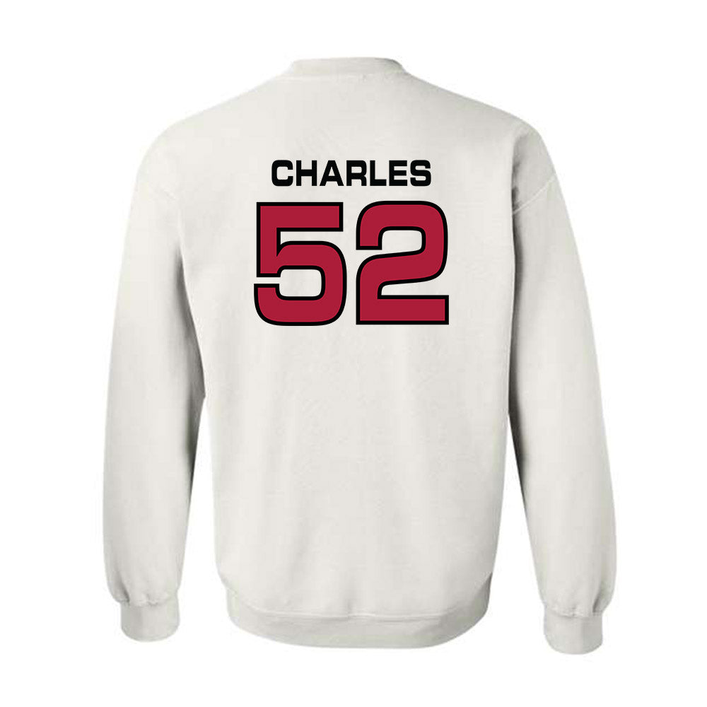 CWU - NCAA Football : Royal Charles - Classic Shersey Crewneck Sweatshirt-1