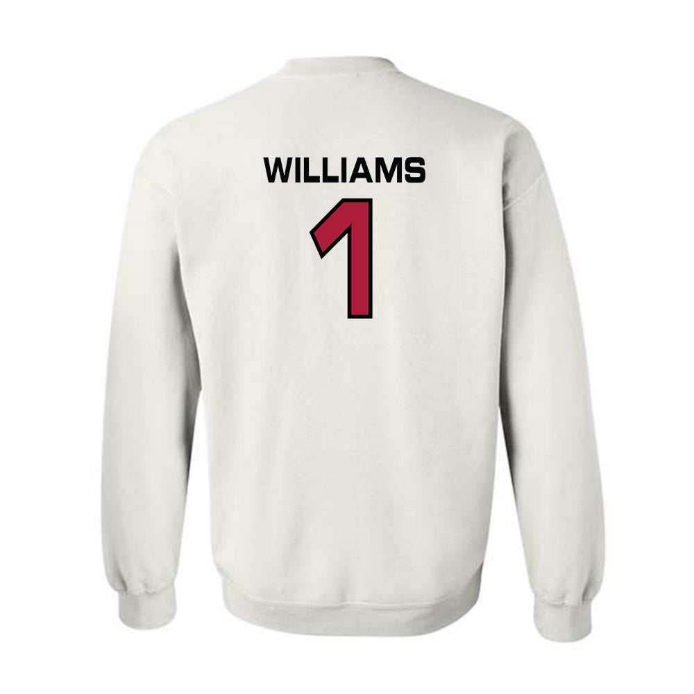 CWU - NCAA Men's Basketball : Eli Williams - Classic Shersey Crewneck Sweatshirt-1