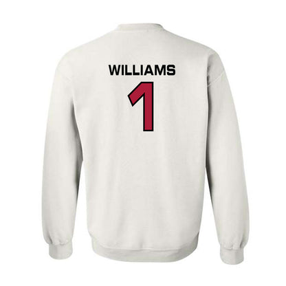CWU - NCAA Men's Basketball : Eli Williams - Classic Shersey Crewneck Sweatshirt-1