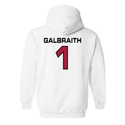 CWU - NCAA Women's Soccer : Danika Galbraith - Classic Shersey Hooded Sweatshirt-1
