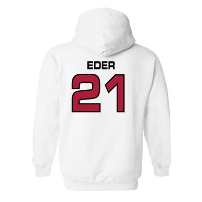 CWU - NCAA Softball : Joelie Eder - Classic Shersey Hooded Sweatshirt-1