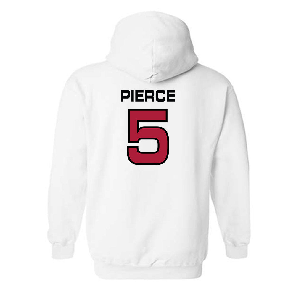 CWU - NCAA Football : Jack Pierce - Classic Shersey Hooded Sweatshirt-1
