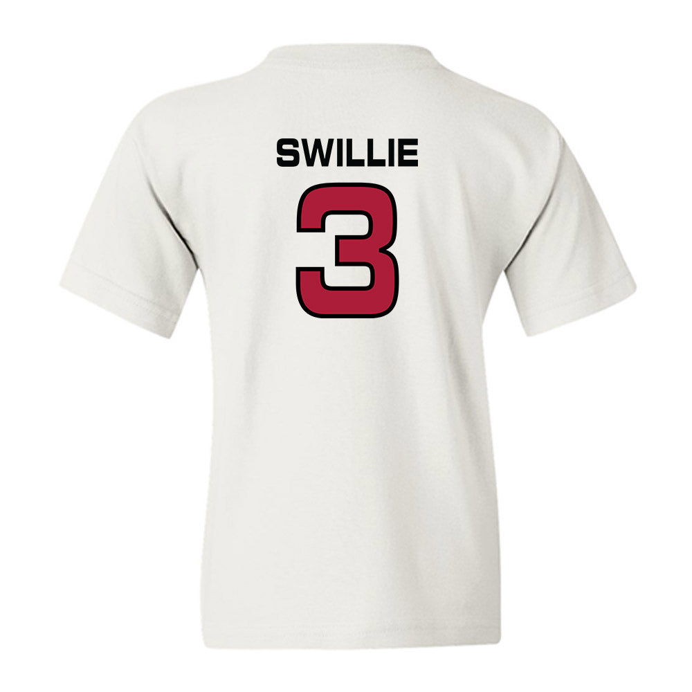 CWU - NCAA Men's Basketball : Bradley Swillie - Classic Shersey Youth T-Shirt-1