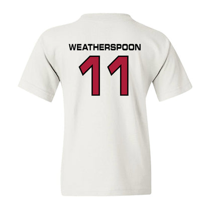CWU - NCAA Men's Basketball : Treyshawn Weatherspoon - Classic Shersey Youth T-Shirt-1