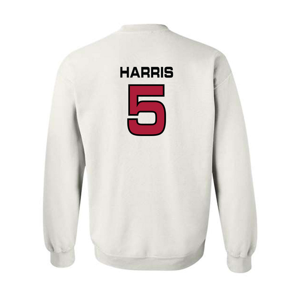 CWU - NCAA Men's Basketball : Jamari Harris - Classic Shersey Crewneck Sweatshirt-1