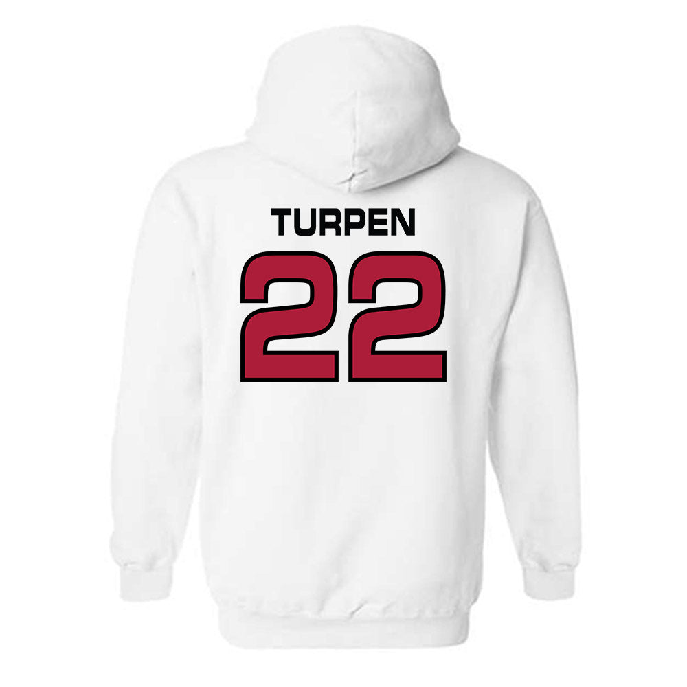 CWU - NCAA Softball : Lizzy Turpen - Classic Shersey Hooded Sweatshirt-1