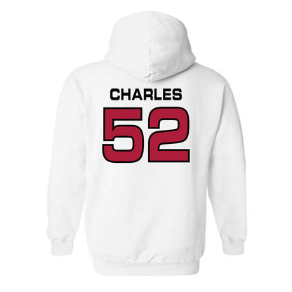 CWU - NCAA Football : Royal Charles - Classic Shersey Hooded Sweatshirt-1