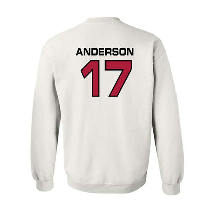 CWU - NCAA Baseball : Drake Anderson - Classic Shersey Crewneck Sweatshirt-1