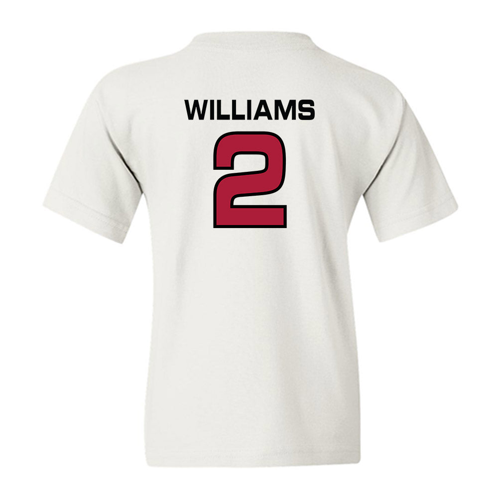 CWU - NCAA Football : King Williams - Classic Shersey Youth T-Shirt-1