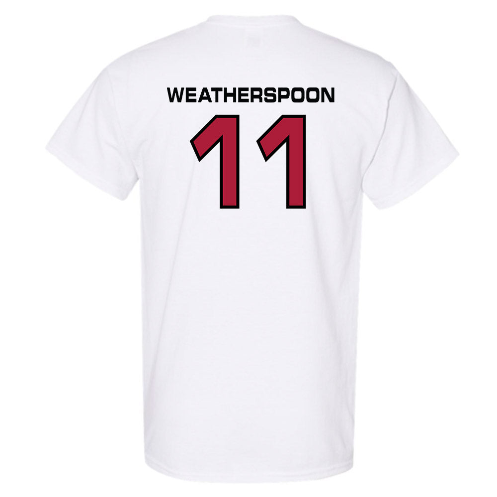 CWU - NCAA Men's Basketball : Treyshawn Weatherspoon - Classic Shersey T-Shirt-1