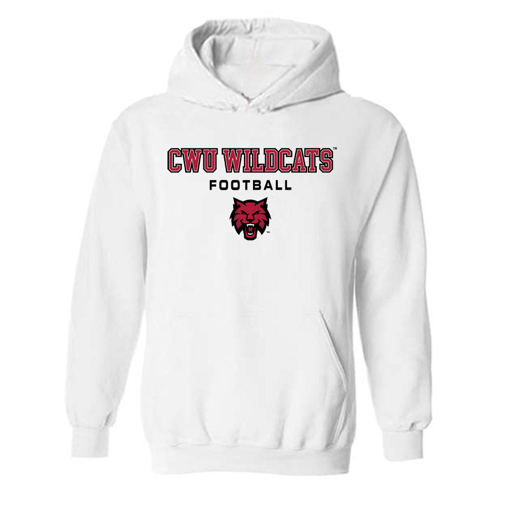 CWU - NCAA Football : King Williams - Classic Shersey Hooded Sweatshirt-0