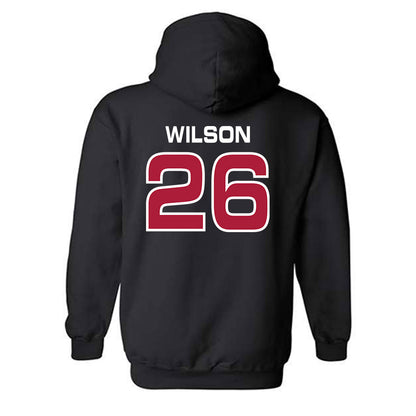 CWU - NCAA Women's Soccer : Peyton Wilson - Classic Shersey Hooded Sweatshirt-1