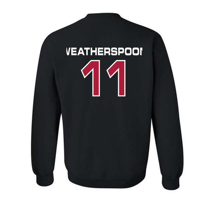 CWU - NCAA Men's Basketball : Treyshawn Weatherspoon - Classic Shersey Crewneck Sweatshirt-1