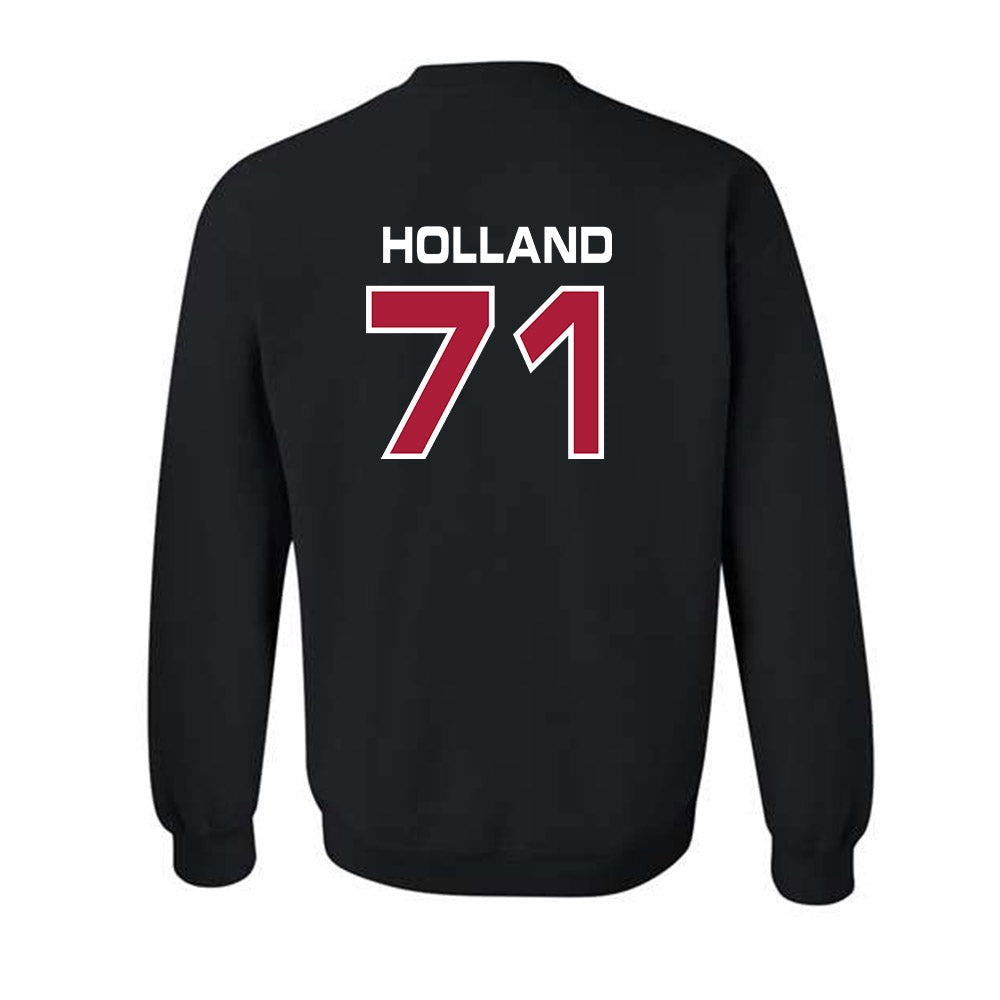 CWU - NCAA Football : Brady Holland - Classic Shersey Crewneck Sweatshirt-1