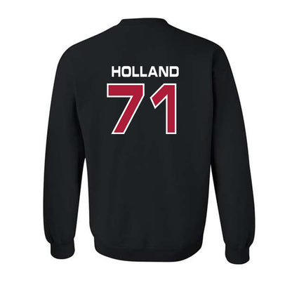 CWU - NCAA Football : Brady Holland - Classic Shersey Crewneck Sweatshirt-1