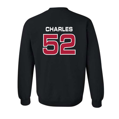 CWU - NCAA Football : Royal Charles - Classic Shersey Crewneck Sweatshirt-1