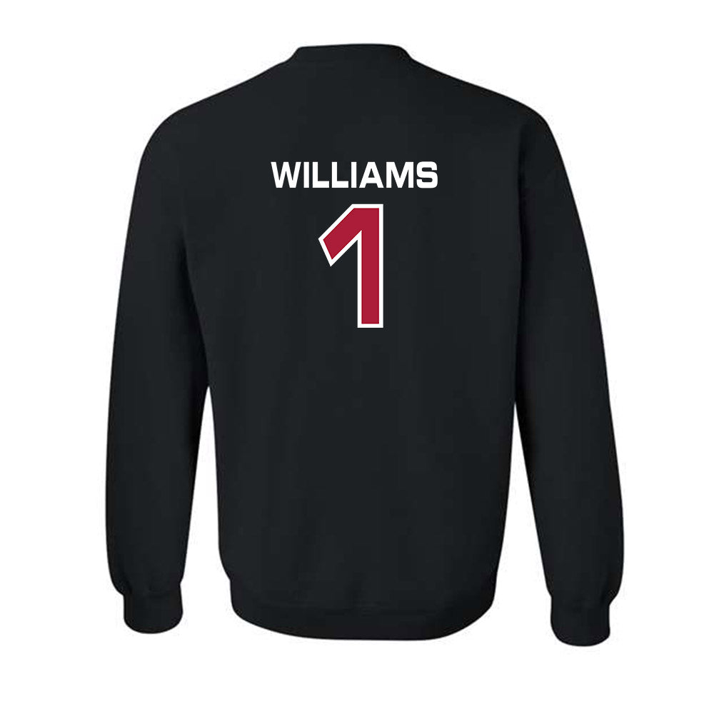CWU - NCAA Men's Basketball : Eli Williams - Classic Shersey Crewneck Sweatshirt-1